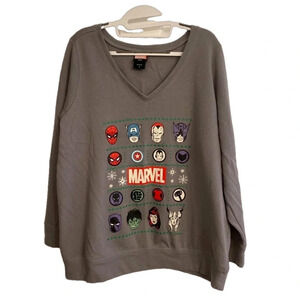 Torrid Marvel Avengers Fair Isle Sweatshirt